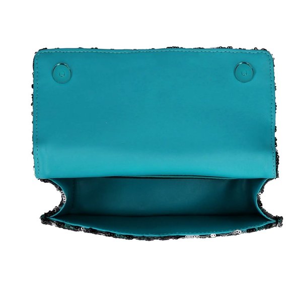 NWT Kurt Geiger London Small Shoreditch Sequin Crossbody Bag - Picture 3 of 5